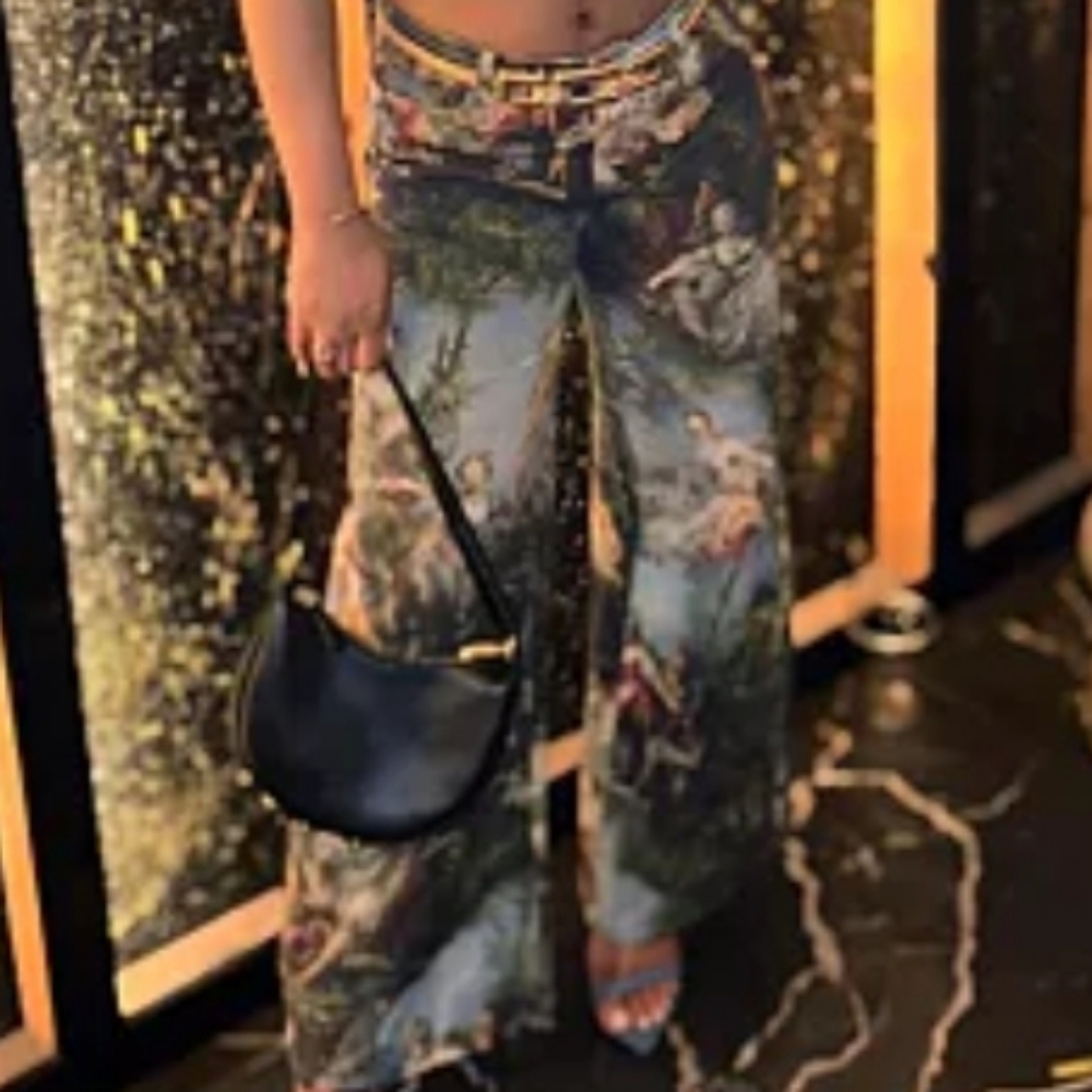 Da Vinci's Demons Wide Leg Jeans